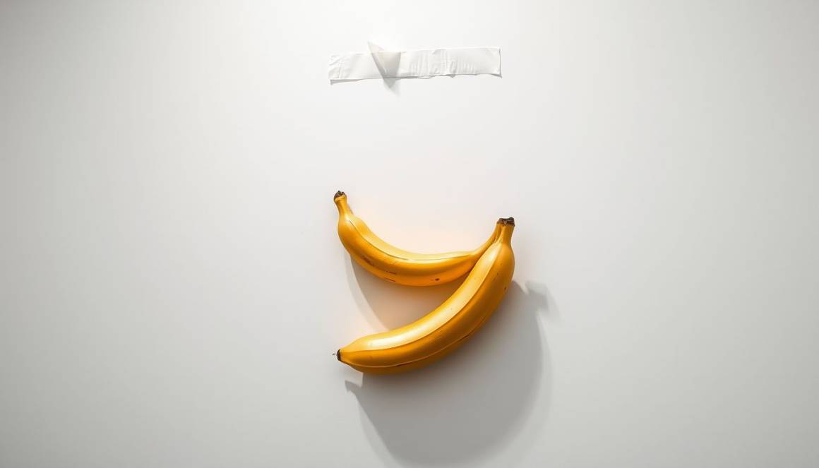 Banana di Maurizio Cattelan: venduta a 6,2 milioni da fondatore di Tron