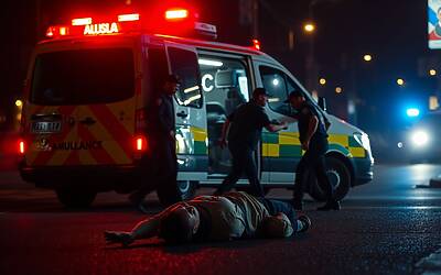 Basciano: ferita alla testa, l’ambulanza soccorre Sophie