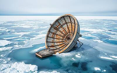 Base segreta della Guerra Fredda scoperta dalla NASA nei ghiacci