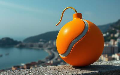 Bomba Sinner, l'ordigno di Napoli ispirato ai colori del campione tennis