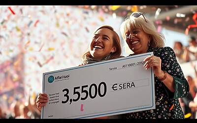 Camilla trionfa ad Affari tuoi mentre Osvaldo minaccia vendetta a De Martino