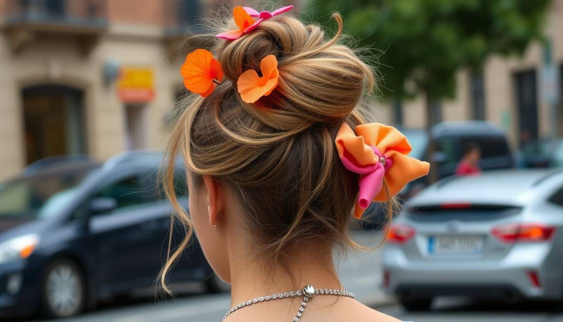 Capelli raccolti: tendenze Street Style per un look alla moda ed originale