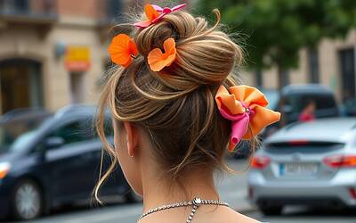 Capelli raccolti: tendenze Street Style per un look alla moda ed originale