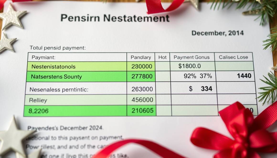 Cedolino pensione dicembre 2024: scopri bonus, conguagli e novità importanti