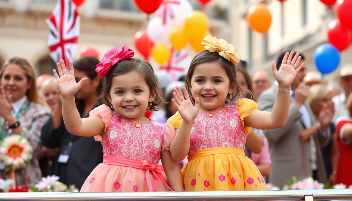 Charlène e Alberto di Monaco festeggiano con i gemelli alla Festa nazionale