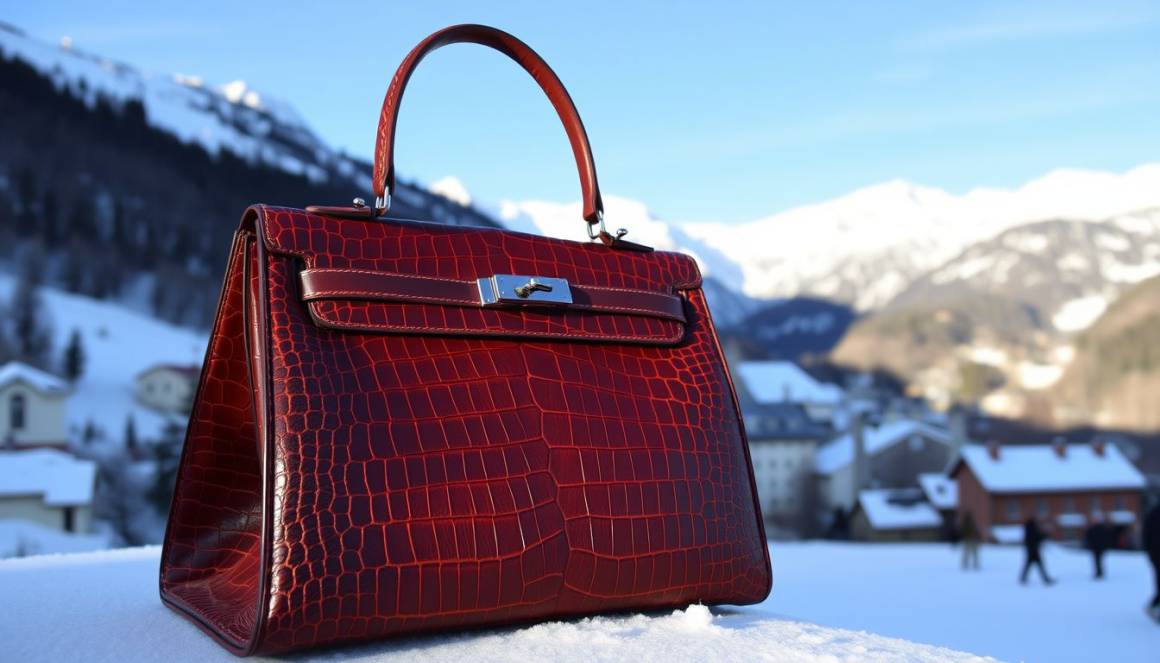 Chiara Ferragni domina St. Moritz con look in pelle e borsa di lusso