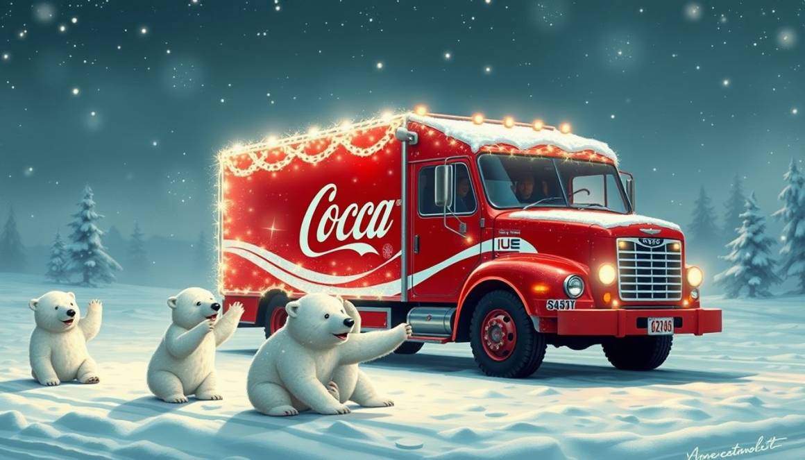 Coca-Cola reinventa la sua pubblicità natalizia con video innovativo e AI