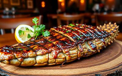 Coccodrillo alla brace a Livorno, il piatto che sta facendo discutere tutti