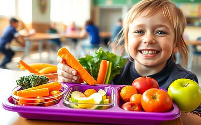 Coloranti proibiti nel cibo a scuola: rischi e alternative sicure in California