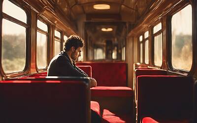 Cristiano Iovino racconta la sua opinione su Ilary Blasi durante il viaggio in treno