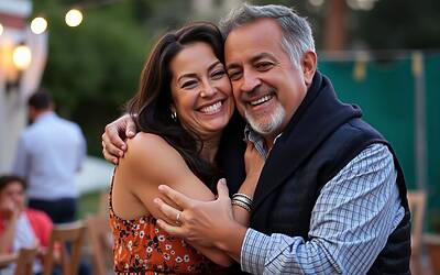 Dalila Di Lazzaro in tv con il compagno più giovane, Manuel sorprende tutti