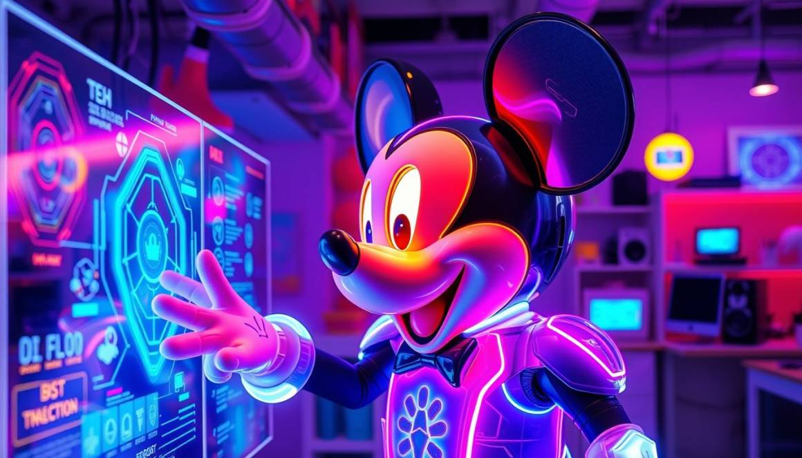 Disney introduce divisione innovativa per intelligenza artificiale e realtà aumentata