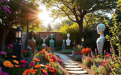 Eleonora Giorgi, esplora la sua casa ai Parioli: giardino e stile moderno