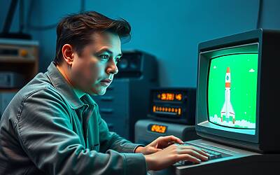 Elon Musk, da giovane gamer a leader visionario: il percorso straordinario.