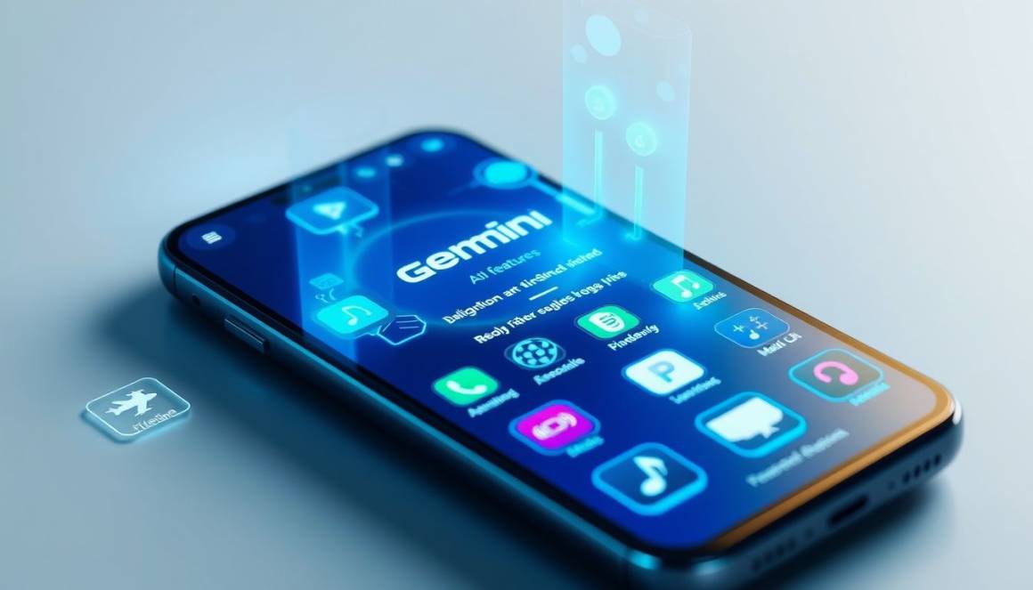 Gemini AI trasforma la tua esperienza con le applicazioni quotidiane.