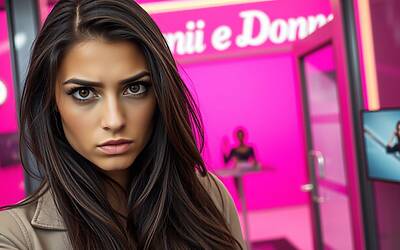 Genny Casu lascia lo studio di Uomini e Donne dopo lite con Alessio