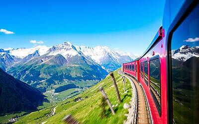 Gli svizzeri amano viaggiare in treno: scopri le migliori esperienze ferroviarie
