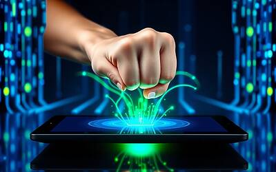 Huawei rivoluziona il trasferimento di file con un innovativo sistema tramite gesti