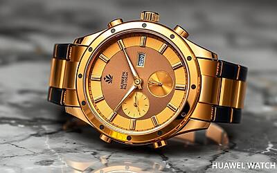 Huawei Watch Ultimate Design due varianti di lusso con dettagli in oro esclusivo