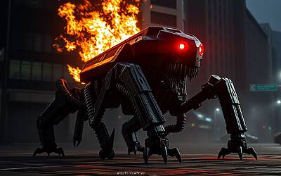 I robot controllati dall'IA coinvolti in reati dopo un attacco hacker