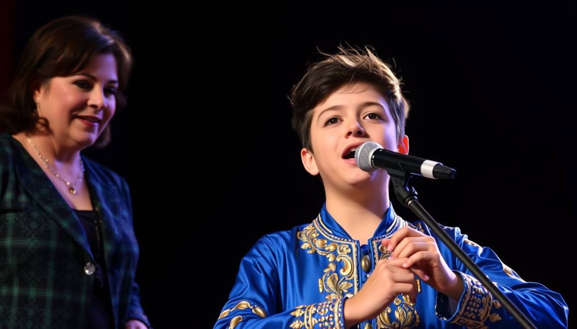 Il figlioccio di Katia Ricciarelli colpisce la giuria di The Voice Kids