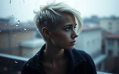 Iman a Sarajevo: l'amore segreto di un'adolescente con look androgino