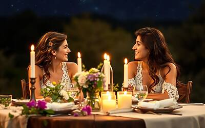 Incontro tra cittadini e famiglie di contadini: amori e emozioni.