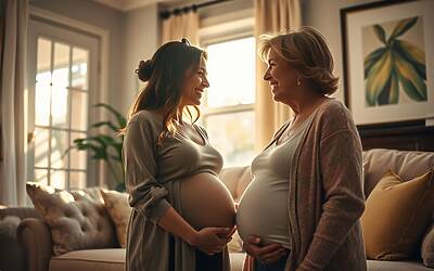 Jacqueline Luna Di Giacomo incinta e il supporto della mamma di Ultimo