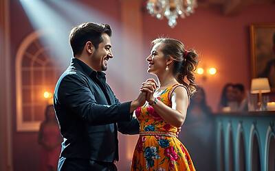 Javier e MariaVittoria danzano e si confessano: una fiducia che cresce insieme