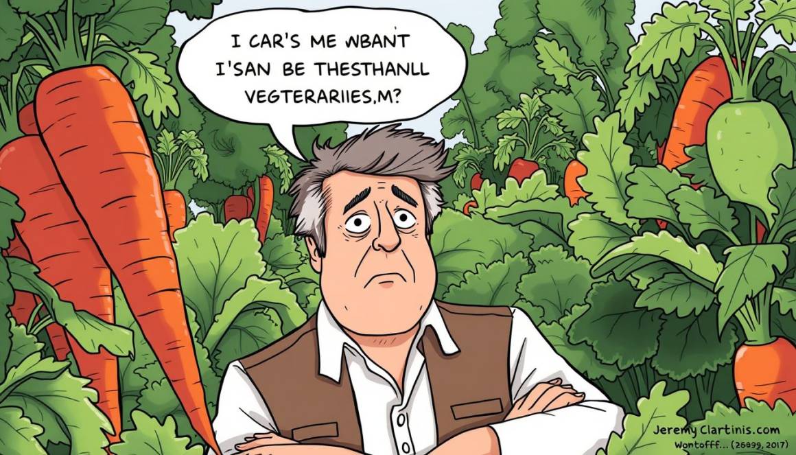 Jeremy Clarkson esprime il suo rifiuto al vegetarianismo: motivi e riflessioni