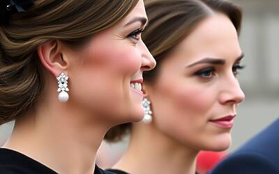 Kate Middleton sfoggia gioielli esclusivi in omaggio alla regina Elisabetta II