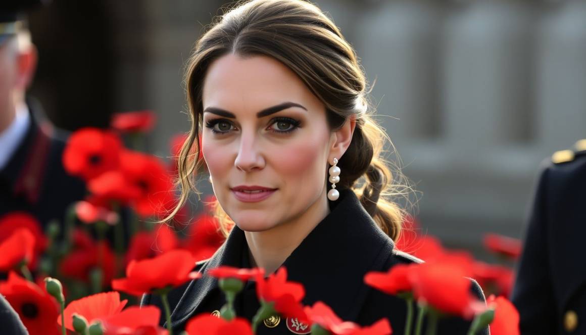 Kate Middleton sfoggia gioielli in omaggio alla regina Elisabetta II a Londra