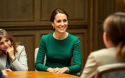 Kate Middleton sorprende al Castello di Windsor con una nuova apparizione