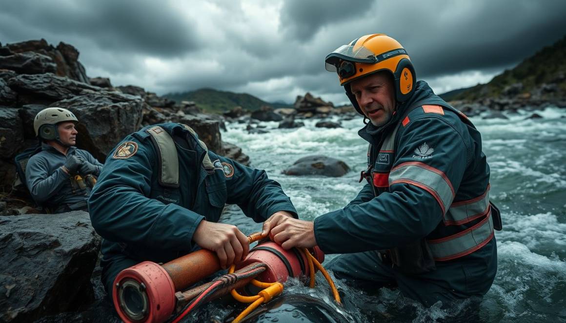 Kayak: salvataggio drammatico con amputazione per liberare un uomo bloccato