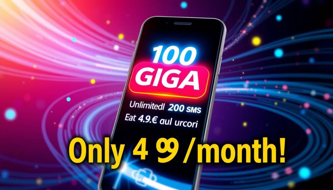 Kena lancia l’offerta Flash: 100 GIGA a soli 4,99 euro/mese!