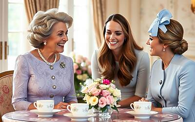 La Duchessa Sophie diventa la preferita di Kate Middleton al posto di Meghan Markle