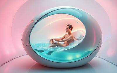 La lavatrice umana revolutiona il bucato: vestiti lavati senza rimuoverli