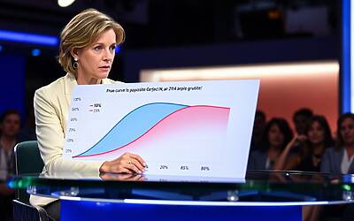 Lilli Gruber critica Tg1 sulle false cifre dello sciopero dei medici