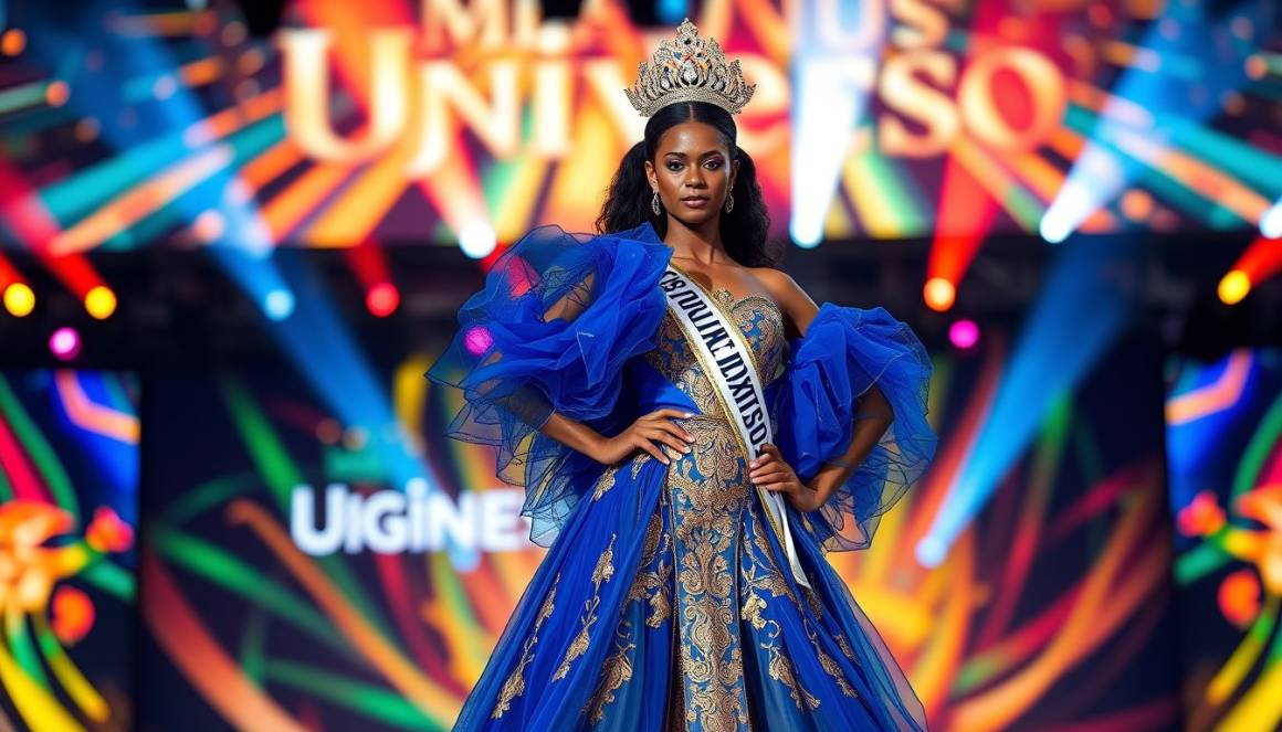 Logina Salah modella con vitiligine rompe gli schemi a Miss Universo