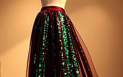 Longuette in paillettes: il must-have dell'Inverno 2024 per ogni occasione