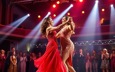 Lorella Cuccarini e Celentano danzano insieme nella sigla di Amici