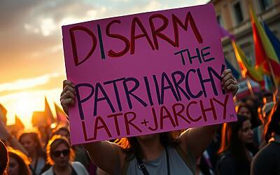 Manifestazione a Roma: uniamoci contro la violenza sulle donne oggi