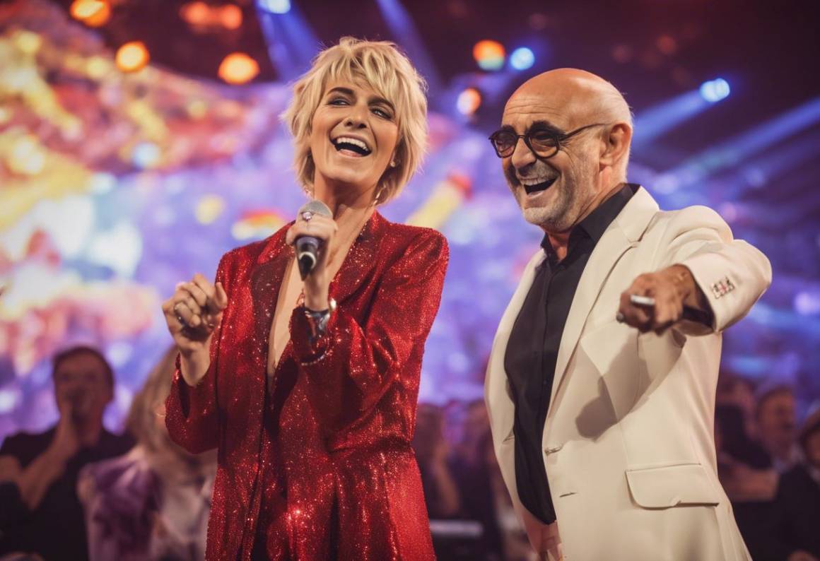 Maria De Filippi e Rudy Zerbi sorprendono con l'imitazione dei Ricchi e Poveri