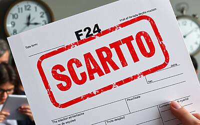 Modelli F24 scartati: come evitare sanzioni entro il 10 Novembre