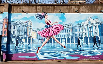 Murales incantevoli in Italia: guida ai luoghi da non perdere