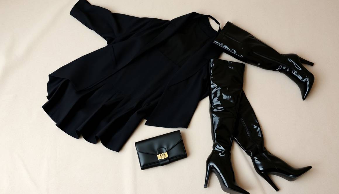 Outfit total black per feste: idee chic e abbinamenti eleganti