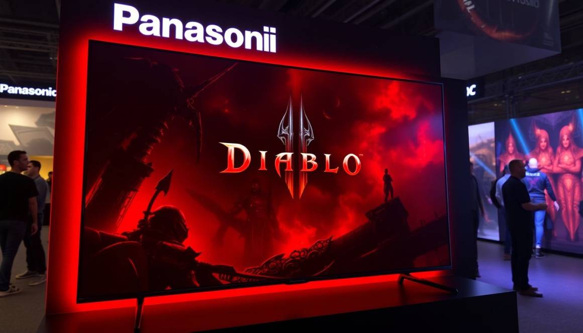 Panasonic presenta TV OLED e LED alla Milan Games Week 2024 con Diablo IV