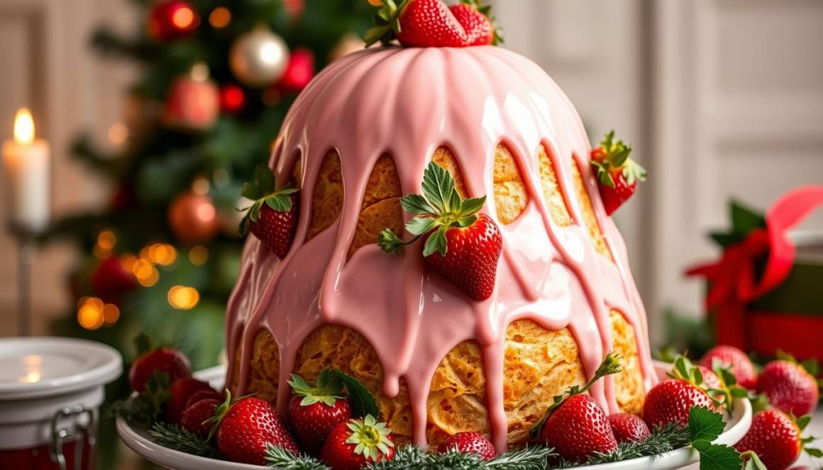 Panettone alla fragola di Iginio Massari: il dolce protagonista delle feste natalizie