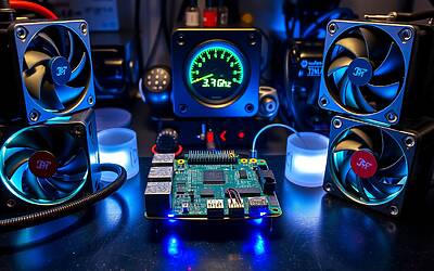 Raspberry Pi 5 sfida overclock: tenta un record ma non riesce