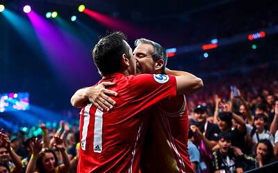 Renato Zero e Totti insieme: emozioni indimenticabili al concerto di "Amico"